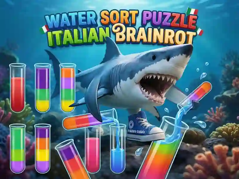 Jeu Water Sort Puzzle Italian Brainrot en ligne