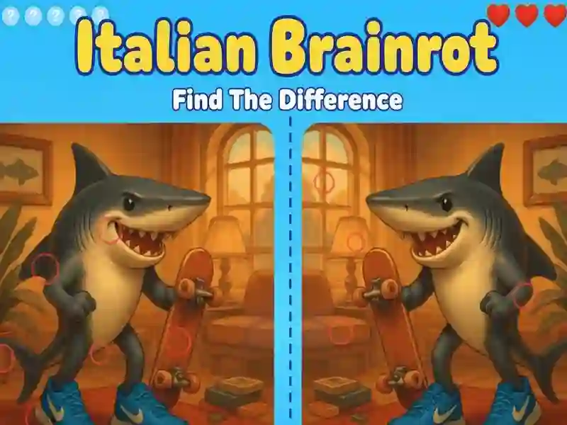 Jeu Brainrot italien : trouvez la différence en ligne Jeu Brainrot italien : trouvez la différence en ligne