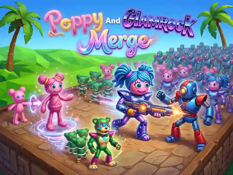 Jeu Poppy And Glamrock Merge en ligne