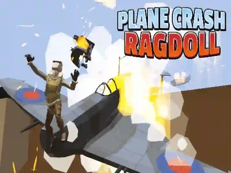 Jeu Simulateur de ragdoll de crash en avion en ligne