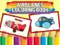 Jeu Livre de coloriage Avions en ligne
