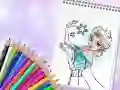 Jeu Livre de coloriage de princesses incroyable en ligne Jeu Livre de coloriage de princesses incroyable en ligne