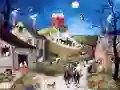 Jeu Art Villages Différences en ligne