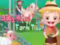 Jeu Bébé Hazel en visite à la ferme en ligne Jeu Bébé Hazel en visite à la ferme en ligne