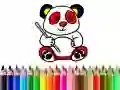 Jeu Retour à l'école : Coloriage Panda en ligne Jeu Retour à l'école : Coloriage Panda en ligne