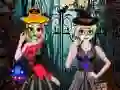 Jeu Robes d'Halloween pour sœurs en ligne Jeu Robes d'Halloween pour sœurs en ligne