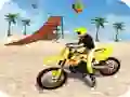 Jeu Moto de Course : Simulateur de Saut sur Plage en ligne Jeu Moto de Course : Simulateur de Saut sur Plage en ligne