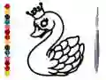 Jeu Retour à l'école : Livre de coloriage de cygnes en ligne Jeu Retour à l'école : Livre de coloriage de cygnes en ligne