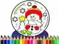 Jeu Retour à l'école : Livre de coloriage de Noël en ligne Jeu Retour à l'école : Livre de coloriage de Noël en ligne