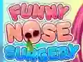 Jeu Chirurgie du nez amusante en ligne Jeu Chirurgie du nez amusante en ligne