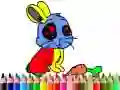 Jeu Retour à l'école : Livre de coloriage de lapin en ligne Jeu Retour à l'école : Livre de coloriage de lapin en ligne