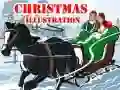 Jeu Illustration de Noël en ligne Jeu Illustration de Noël en ligne