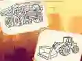 Jeu Coloriage de Camions de Construction en ligne Jeu Coloriage de Camions de Construction en ligne