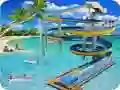 Jeu Aventure sur toboggan aquatique en ligne