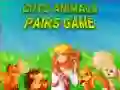 Jeu Jeu de Paires d'Animaux Mignons en ligne Jeu Jeu de Paires d'Animaux Mignons en ligne
