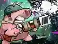 Jeu Cochon Soldat Super Aventure en ligne Jeu Cochon Soldat Super Aventure en ligne