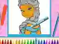 Jeu Coloriage des Sœurs Princesse en ligne Jeu Coloriage des Sœurs Princesse en ligne