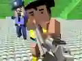 Jeu Guerre de tir GunGame : gangster en blocs en ligne Jeu Guerre de tir GunGame : gangster en blocs en ligne