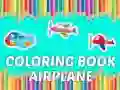 Jeu Livre de Coloriage Avion en ligne