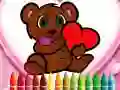 Jeu Coloriage des Animaux de la Saint-Valentin en ligne Jeu Coloriage des Animaux de la Saint-Valentin en ligne