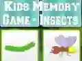 Jeu Jeu de mémoire pour enfants - Insectes en ligne Jeu Jeu de mémoire pour enfants - Insectes en ligne