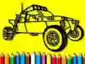 Jeu Retour à l'école : Livre de coloriage de voitures de rallye en ligne Jeu Retour à l'école : Livre de coloriage de voitures de rallye en ligne