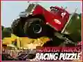 Jeu Puzzle de course de monster trucks en ligne