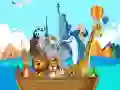 Jeu Des amis fous voyagent à travers le monde : puzzle en ligne Jeu Des amis fous voyagent à travers le monde : puzzle en ligne