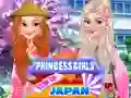Jeu Les princesses en voyage au Japon en ligne Jeu Les princesses en voyage au Japon en ligne