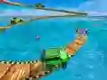 Jeu Pistes impossibles: cascades en jeep en ligne Jeu Pistes impossibles: cascades en jeep en ligne