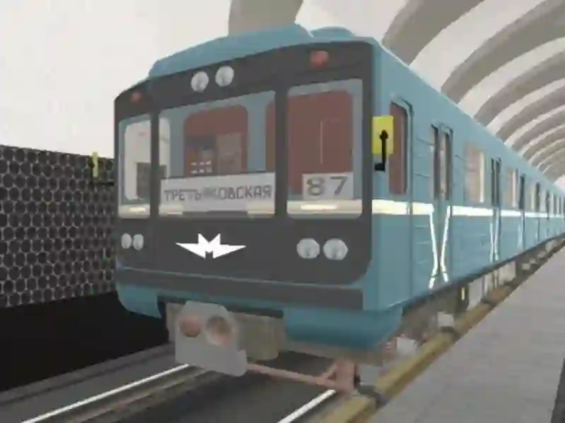 Jeu Metro Driver Moscou 3D en ligne Jeu Metro Driver Moscou 3D en ligne