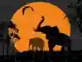 Jeu Puzzle Silhouette Élément en ligne