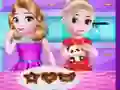 Jeu Le Temps de Cuisine des Petites Filles en ligne
