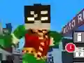 Jeu Teen Titans Go: Minecraft Coureur Adolescent 3D en ligne