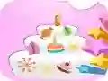 Jeu Gâteau d'anniversaire heureux Décor en ligne