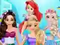 Jeu Maquillage style princesse sirène en ligne Jeu Maquillage style princesse sirène en ligne