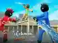 Jeu Baston de rue Stickman : Police vs Gangsters en ligne