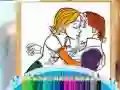 Jeu Livre de coloriage Reine de beauté en ligne