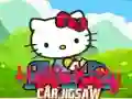 Jeu Casse-tête Voiture Hello Kitty en ligne Jeu Casse-tête Voiture Hello Kitty en ligne