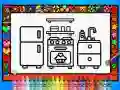 Jeu Colorier et décorer des chambres en ligne Jeu Colorier et décorer des chambres en ligne