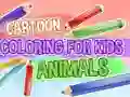 Jeu Coloriage Cartoon pour Enfants Animaux en ligne Jeu Coloriage Cartoon pour Enfants Animaux en ligne