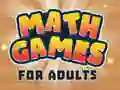 Jeu Jeux de mathématiques pour adultes en ligne Jeu Jeux de mathématiques pour adultes en ligne