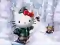 Jeu Puzzle de Noël Hello Kitty en ligne Jeu Puzzle de Noël Hello Kitty en ligne