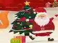 Jeu Puzzle de Noël Joyeux avec le Père Noël en ligne Jeu Puzzle de Noël Joyeux avec le Père Noël en ligne