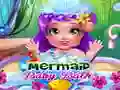 Jeu Bain de Bébé Sirène en ligne Jeu Bain de Bébé Sirène en ligne