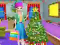 Jeu Décoration de l'arbre de Noël et habillage en ligne Jeu Décoration de l'arbre de Noël et habillage en ligne