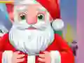 Jeu Coupe de Cheveux du Père Noël en ligne Jeu Coupe de Cheveux du Père Noël en ligne