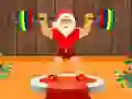 Jeu Père Noël Haltérophile en ligne