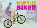 Jeu Motard en wheelie en ligne