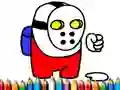 Jeu Livre de coloriage du Mec de l'Espace en ligne Jeu Livre de coloriage du Mec de l'Espace en ligne